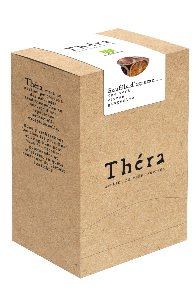 SOUFFLE D'AGRUME - TV Citron, gingembre Boîte 25 sachets THERA BIO