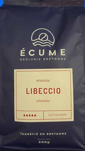 [351030] CAFE LIBECCIO 500g grains - ECUME 